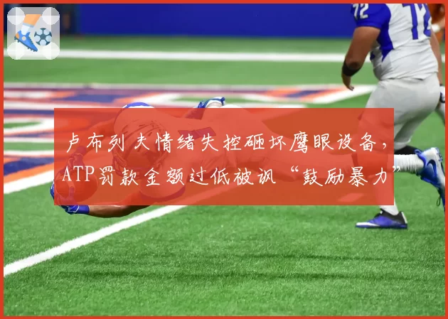 卢布列夫情绪失控砸坏鹰眼设备,ATP罚款金额过低被讽“鼓励暴力”